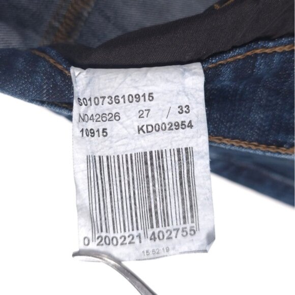 NWT 34 HERITAGE EMMA JANE Mid Rise Straight Leg Jeans N042626 Size 27/33 - Picture 12 of 14